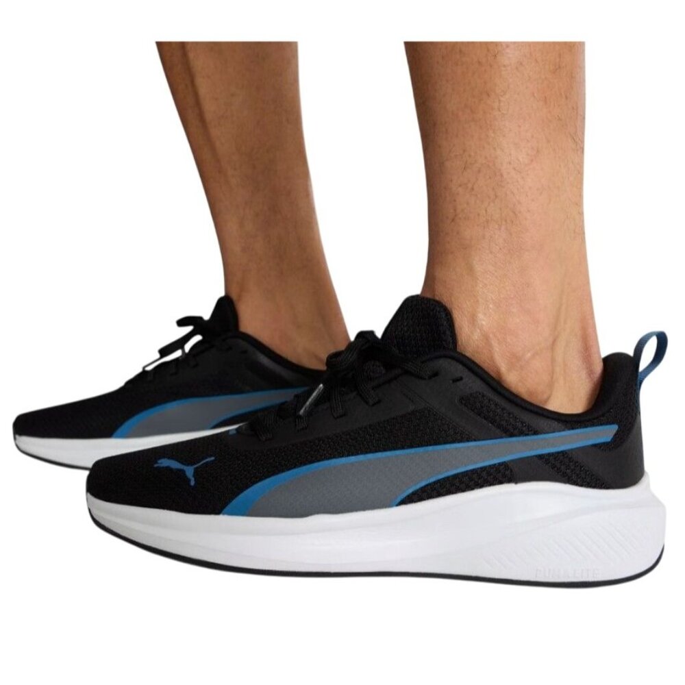 Puma Mens 12 Rocket Fuel Lite Running Shoes Athletic Pumalite  Sneakers Black